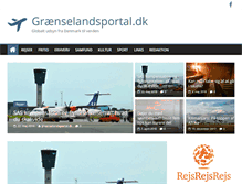 Tablet Screenshot of graenselandsportal.dk